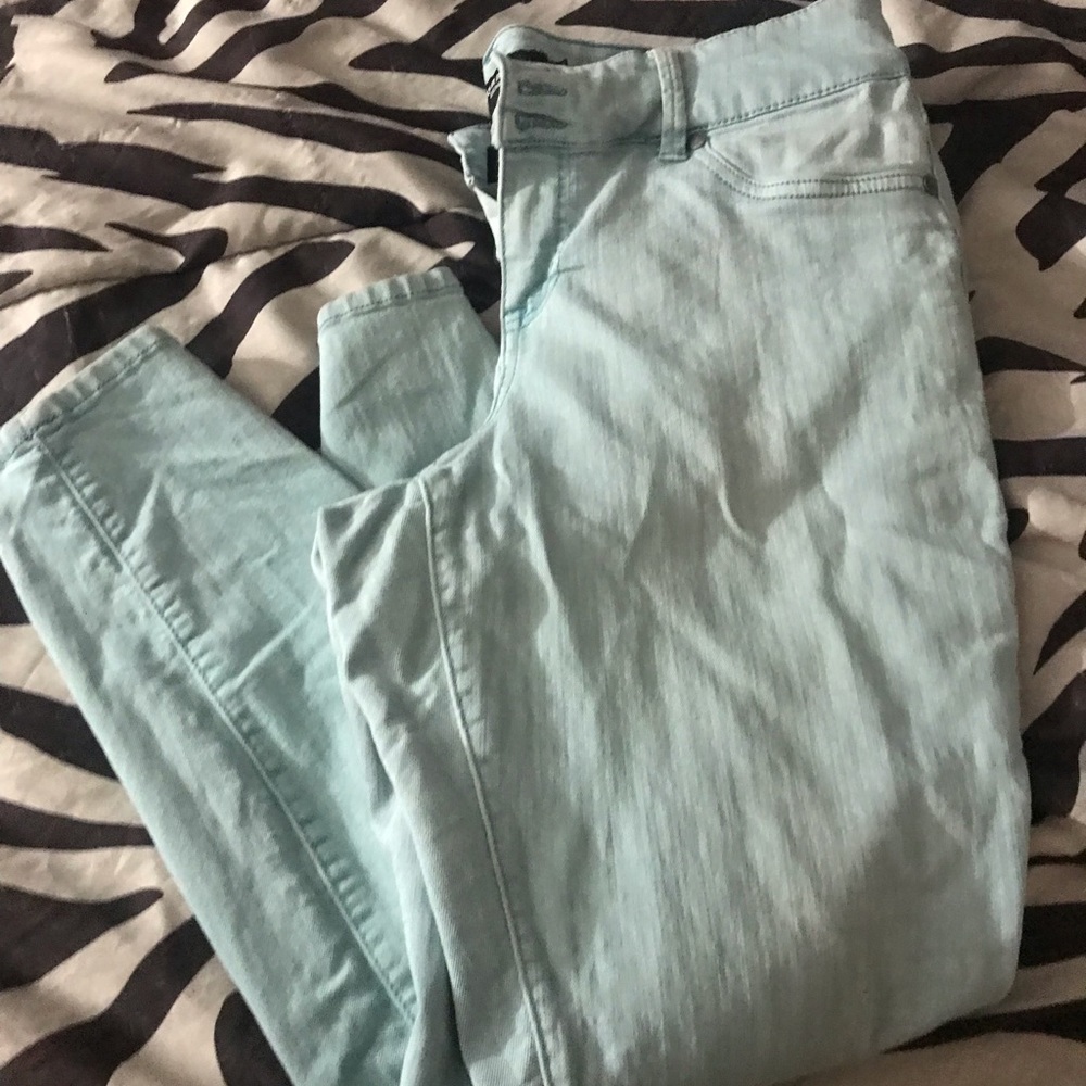 Torrid jeggins seafoam size 16